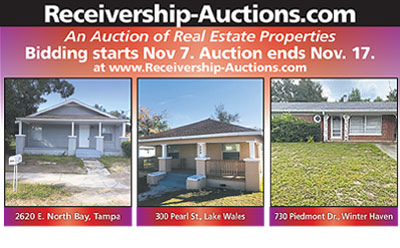 Real Estate Auction November 7th - November 15th