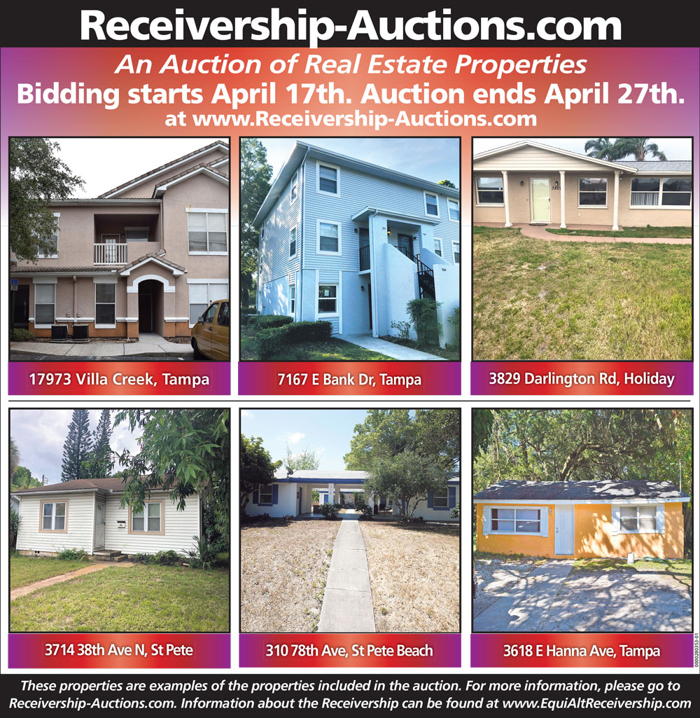 Real Estate Auction April 17th - April 27th