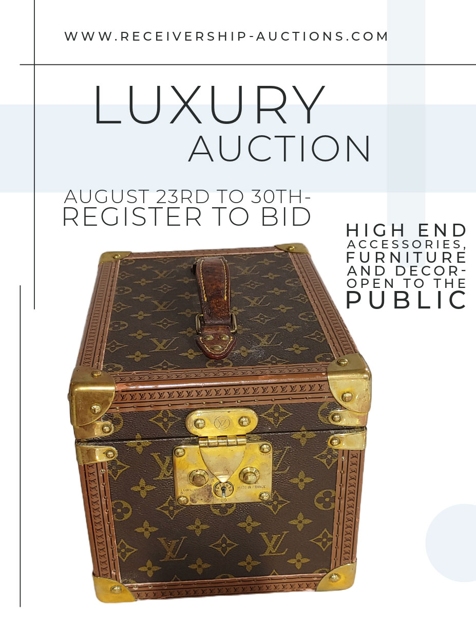 Luxury Auction August 23rd - 30th