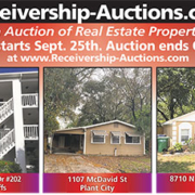 Real Estate Auction September 25th October 5th