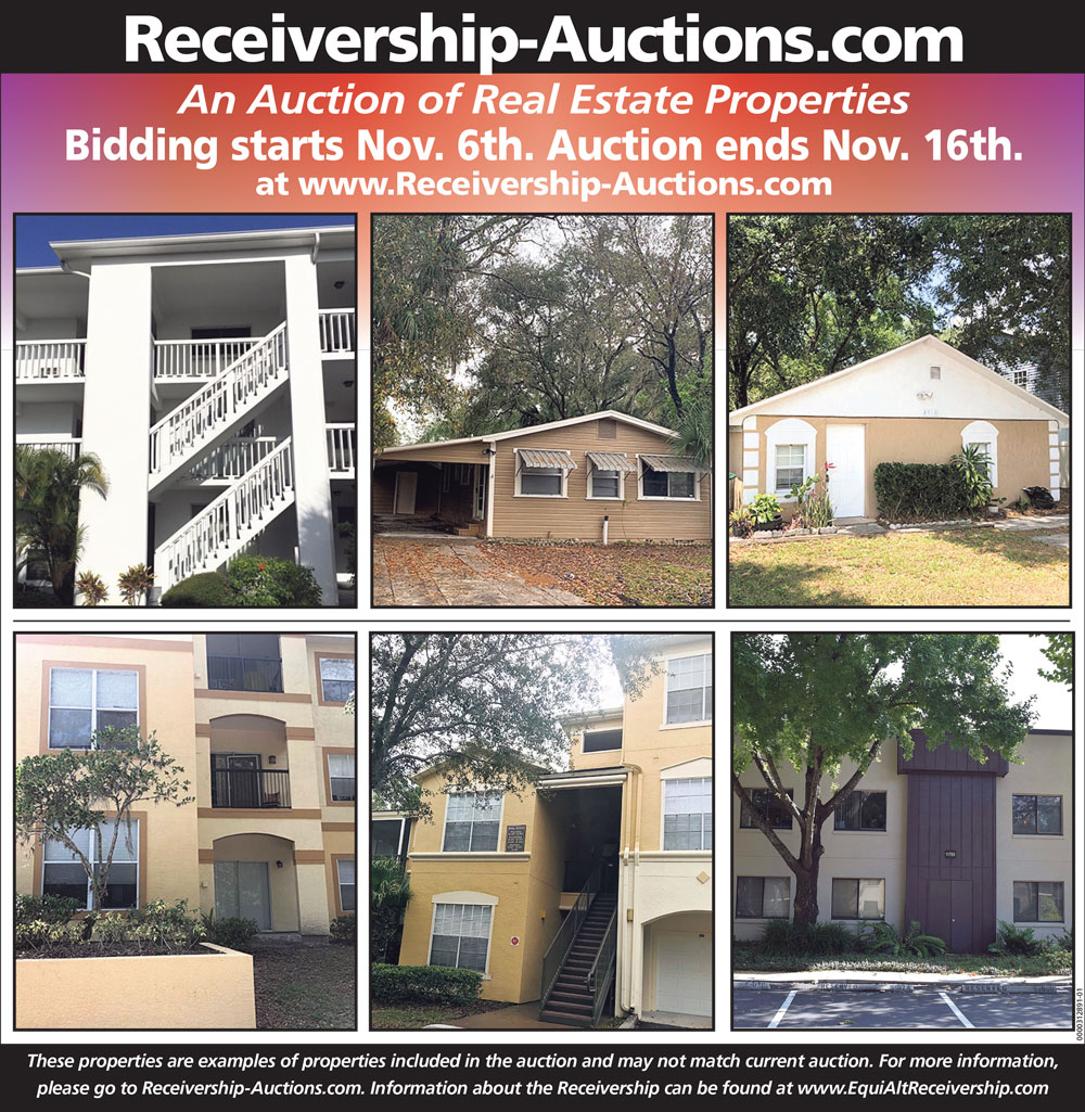 Real Estate Auction November 6th - November 16th