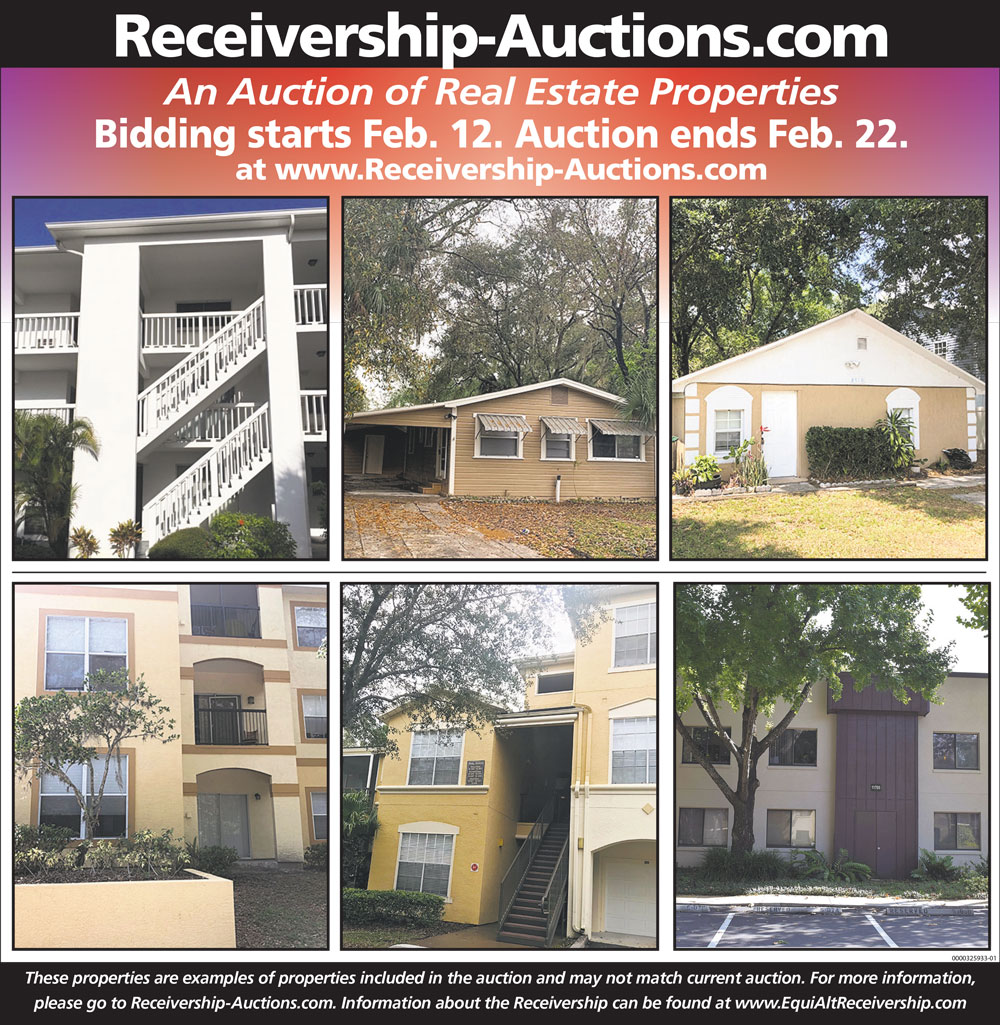 Real Estate Auction February 12th - February 22nd
