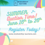 Real Estate Auction June 16th - June 26th