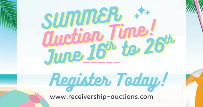 Real Estate Auction June 16th - June 26th