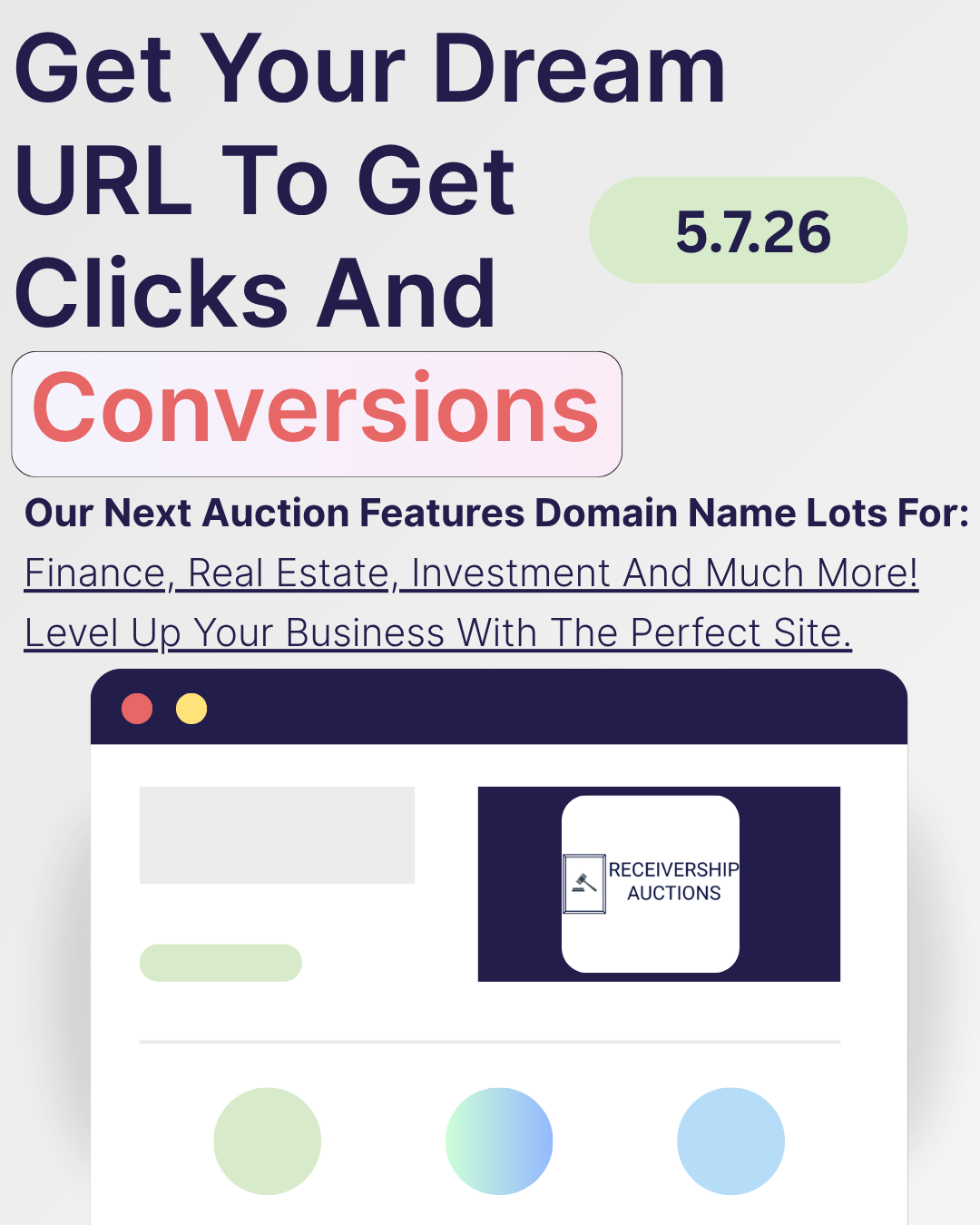 Searching For The Perfect Domain Name Our Next Auction Has Domain Name Lots