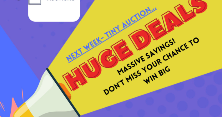Our Next Auction is Coming Up Soon